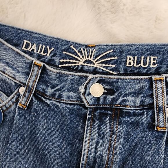 NEW Daily Blue Adriano Goldshmied Love Pleated High Waisted Jean Storm 26 - Picture 5 of 12